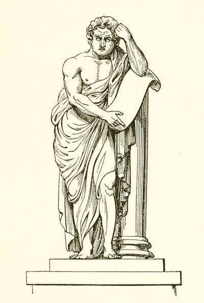 Dr. Johnsons monument i St Pauls Cathedral af English School