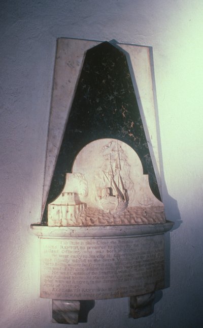 Monument til James Renton af English School