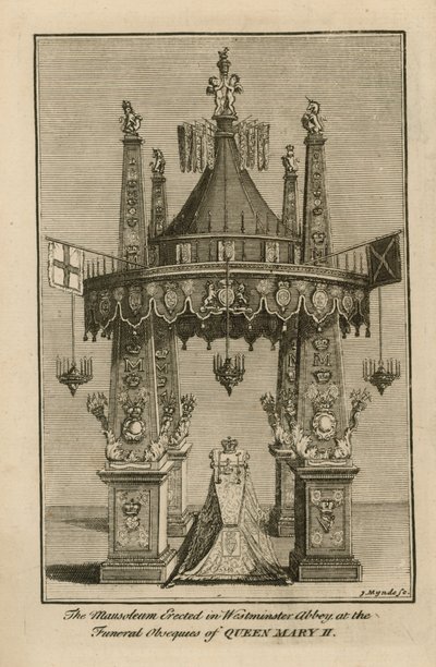 Monument til Dronning Mary II af English School