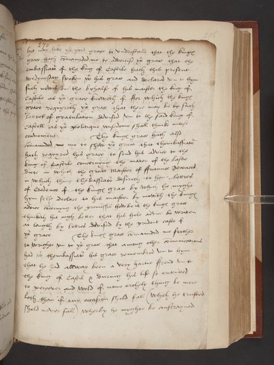 Mores sidste brev til Thomas Wolseley af English School