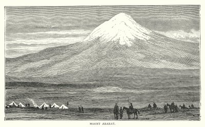 Mount Ararat (gravering) af English School