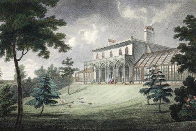 Mount Ararat, Wimbledon, pub. c1828. af English School