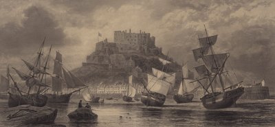 Mont Orgueil Slot, Jersey af English School