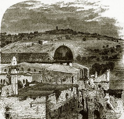 Oliebjerget fra Jerusalem af English School