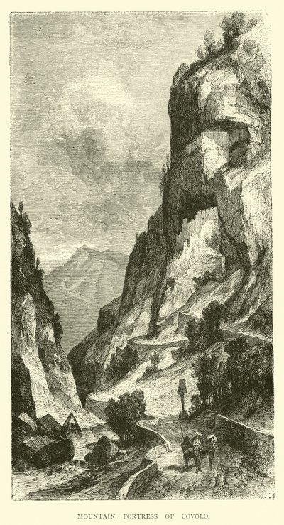 Mountain Fortress of Covolo  af English School