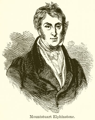 Mountstuart Elphinstone af English School