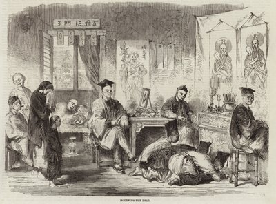 sørger over de døde af English School