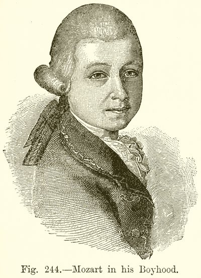 Mozart i sin drengetid af English School