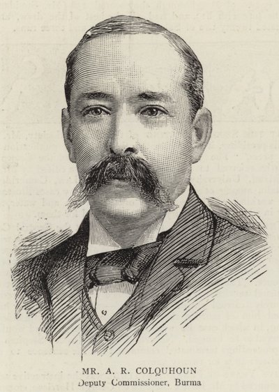Mr A R Colquhoun (gravering) af English School
