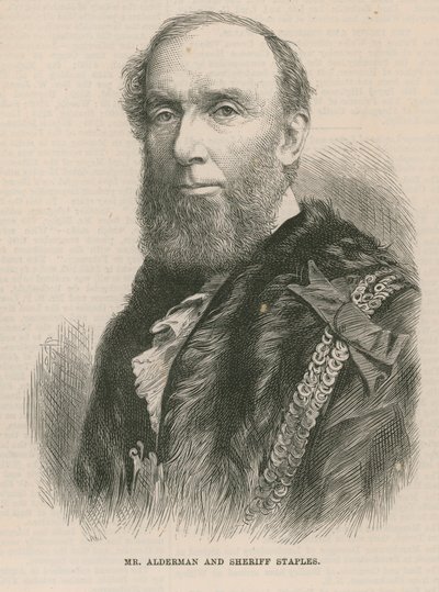 Hr. Alderman og Sheriff Staples af English School
