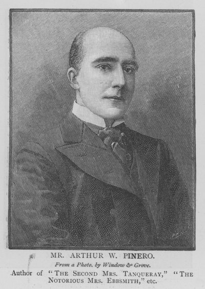 Mr Arthur W Pinero (gravering) af English School