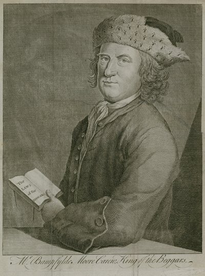 Mr Bampfylde Moore Carew, tiggeres konge af English School