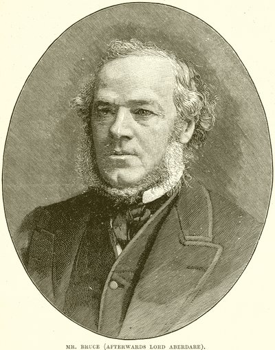 Mr. Bruce (bagefter Lord Aberdare) af English School