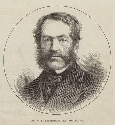 Mr C K Freshfield, MP for Dover (gravering) af English School