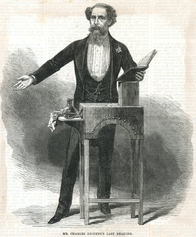 Charles Dickens sidste læsning af English School