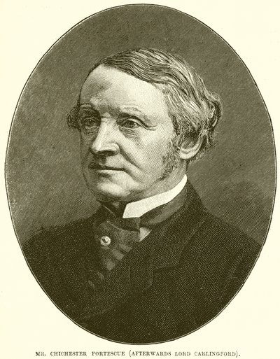 Mr. Chichester Fortescue (bagefter Lord Carlingford) af English School
