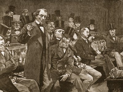 Mr. Disraeli erzählt dem House of Commons seine Geschichte über 