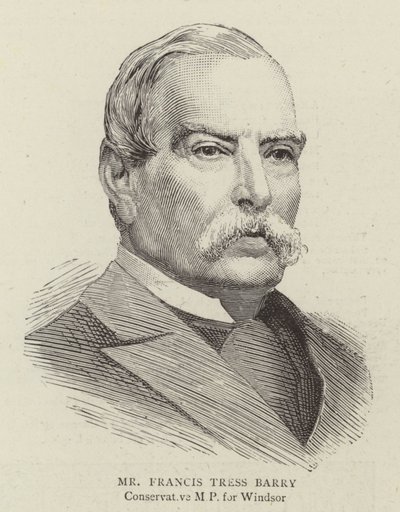 Mr Francis Tress Barry (gravering) af English School