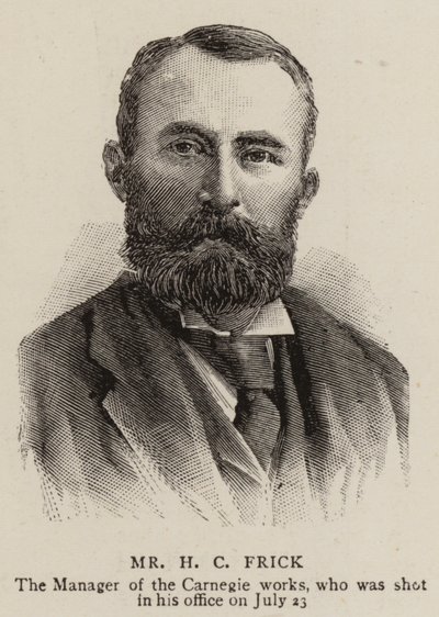 Mr H C Frick (gravering) af English School