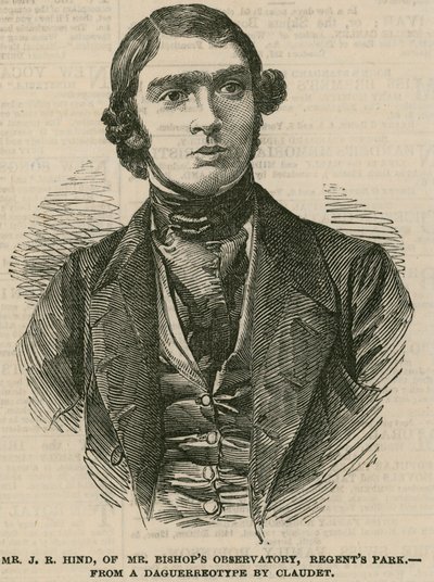 Mr J R Hind fra Mr Bishops Observatory, Regents Park af English School