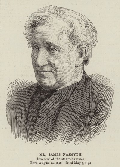Mr James Nasmyth (gravering) af English School
