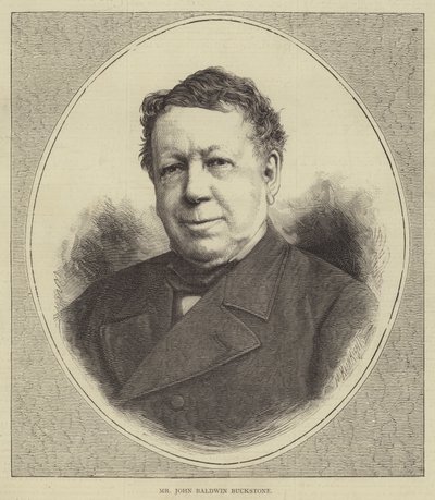 Mr John Baldwin Buckstone (gravering) af English School