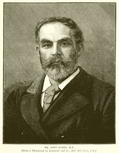 Mr. John Burns, M.P af English School