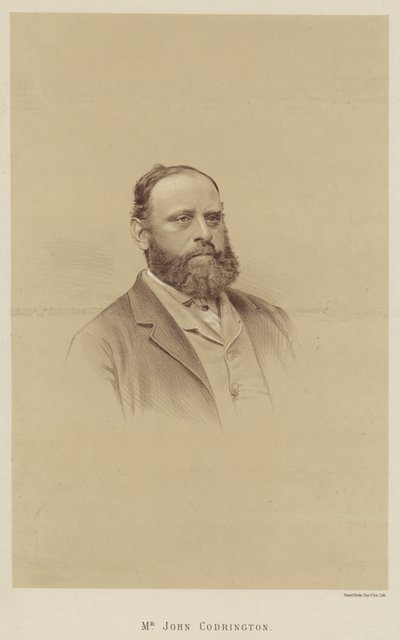 Mr John Codrington (litho) af English School