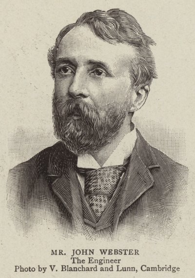 Mr John Webster (gravering) af English School