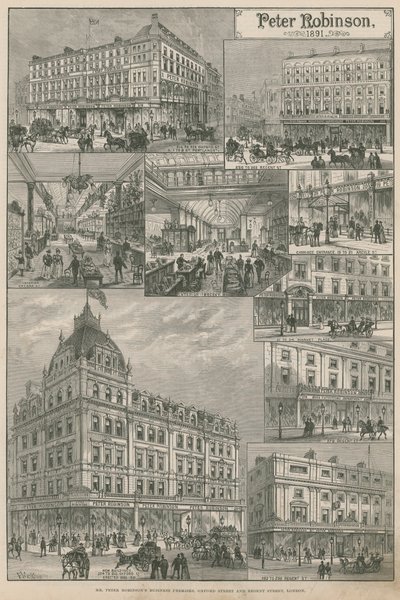 Peter Robinsons forretningslokaler af English School