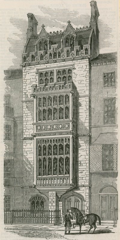 Mr Russells nye palæ, Park Lane, London af English School