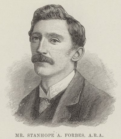Stanhope A Forbes, ARA (gravering) af English School