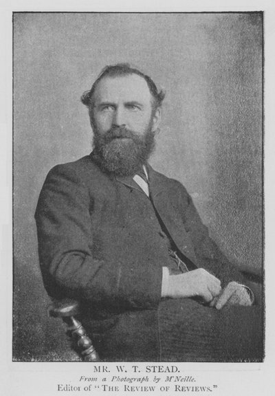 Mr W T Stead (gravering) af English School