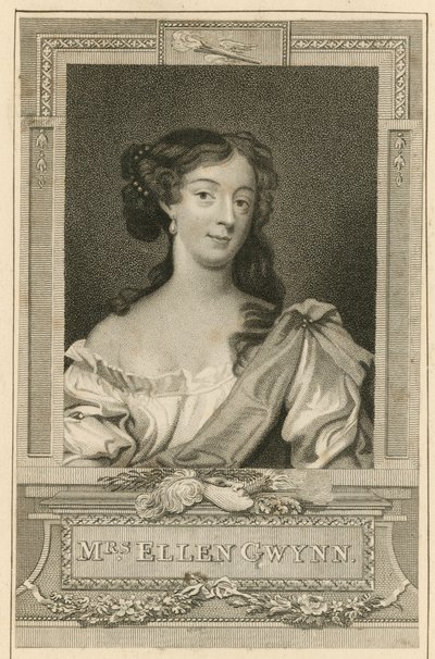 Fru Ellen Gwynn, skuespillerinde af English School