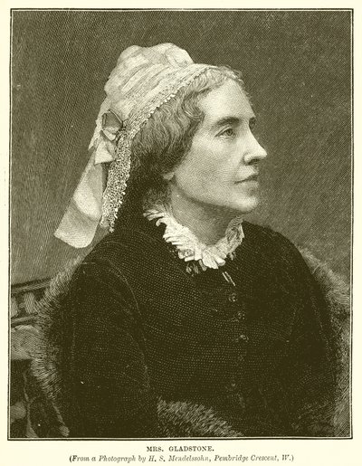 Fru Gladstone af English School