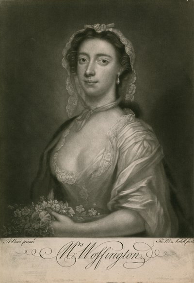 Fru Woffington, skuespillerinde af English School