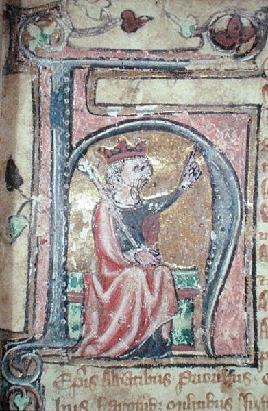 Ms Gen 336 f.10r King af English School