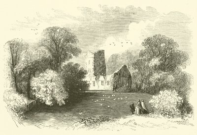 Mucruss Abbey (gravering) af English School