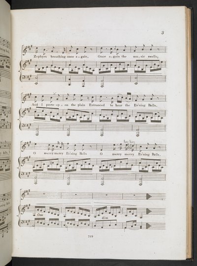 Musikpartitur til 