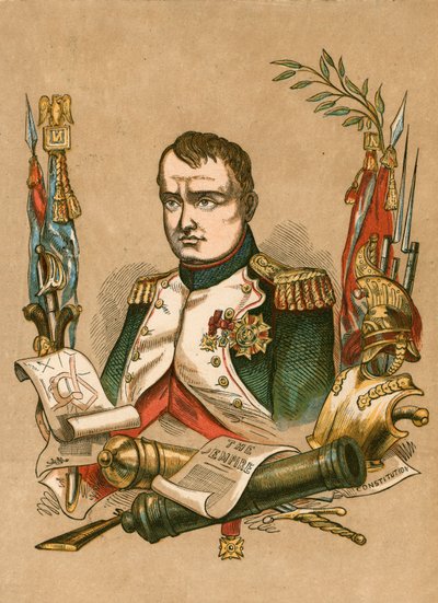 Napoleon Bonaparte af English School