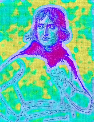 Napoleon Bonaparte, første konsul, illustration fra History of England af H. O. Arnold-Foster, udgivet 1897 (digitalt forbedret billede) af English School