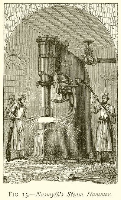Nasmyths Steam Hammer af English School
