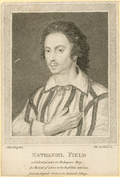 Nathaniel Field, en berømt skuespiller i Shakespeare-skuespil af English School