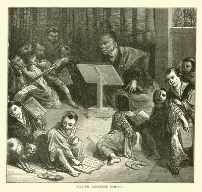 Indfødt japansk skole af English School