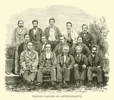 Indfødte præster i Antananarivo af English School