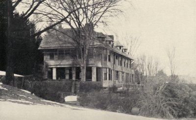 Naulakha Brattleboro, Vermont, U.S.A., Rudyard Kiplings Amerikansk hjem, fra Something of Myself, af Rudyard Kipling, udgivet i 1937 af English School