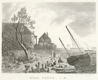 In der Nähe von Cowes, Isle of Wight von English School