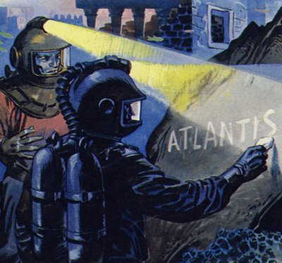 Nemo skrev Atlantis i kridtsten af English School