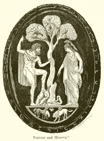 Neptun og Minerva af English School
