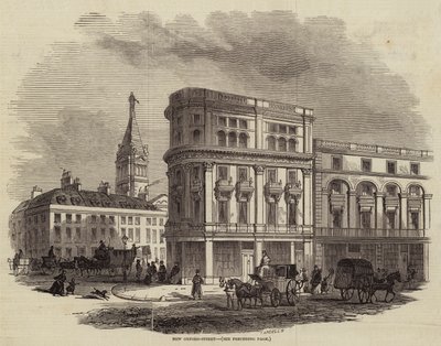 New Oxford-Street (gravering) af English School